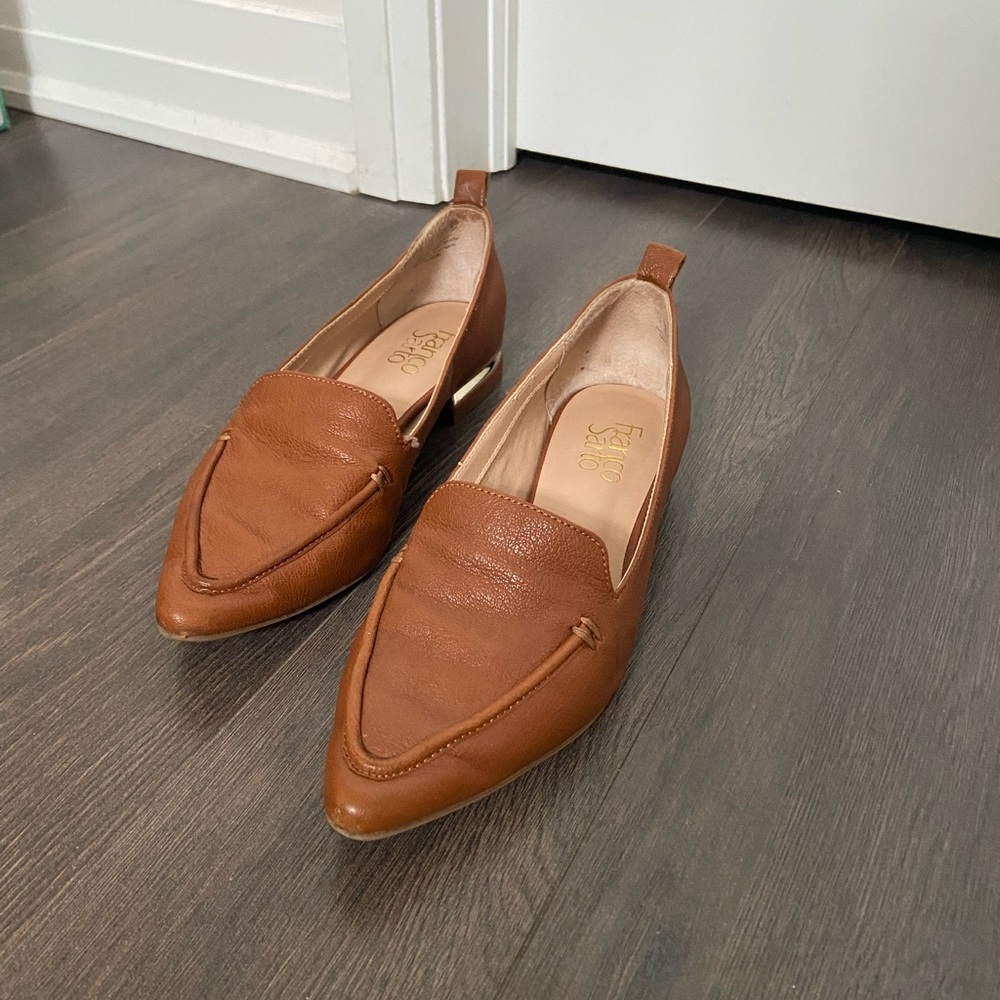 EUC: Franco sarto leather loafer